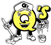 Q's Cleaning Logo